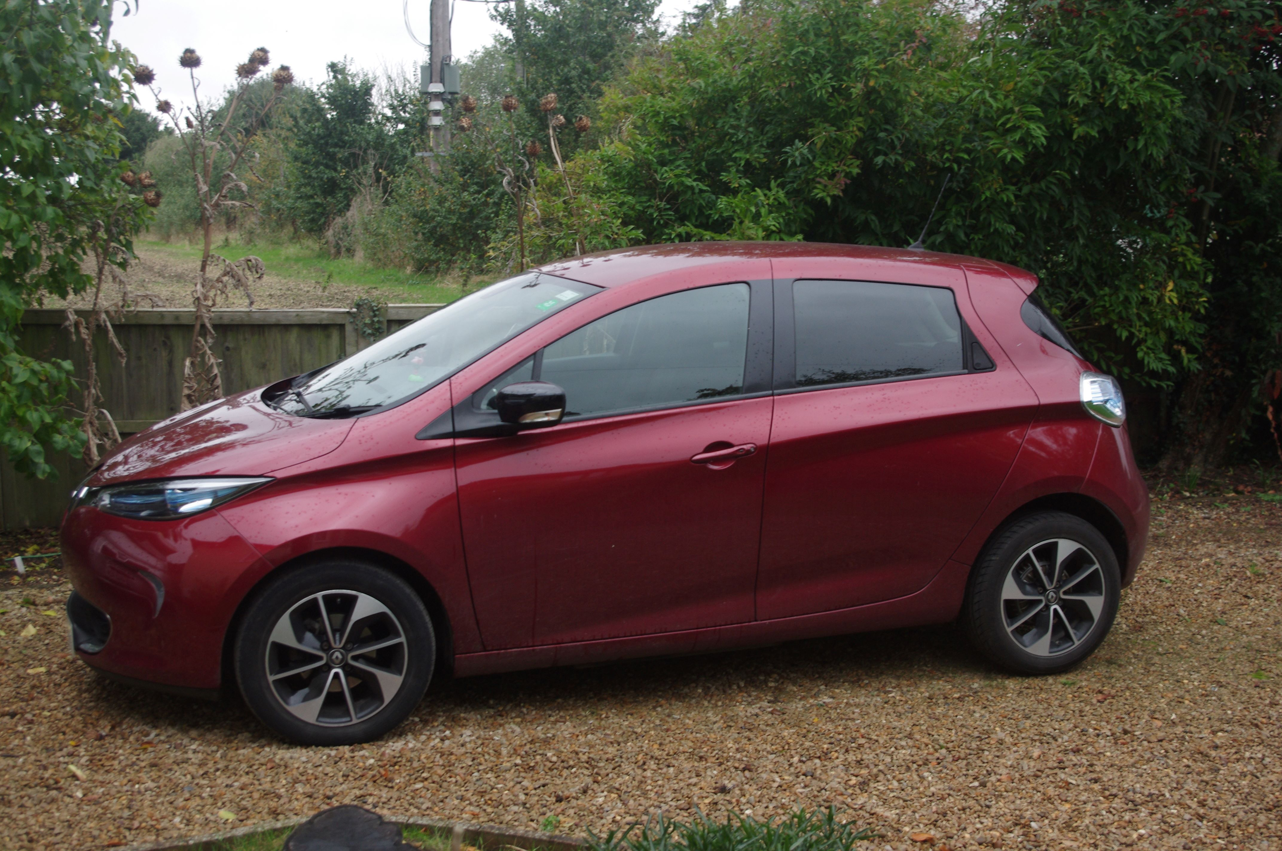 Electric Renault Zoe 